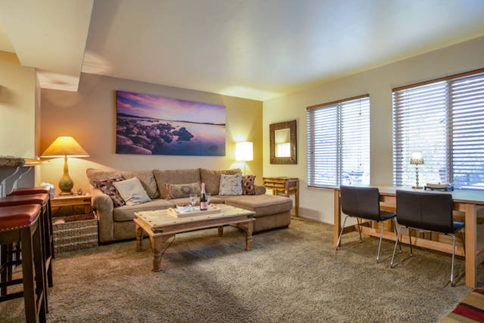 Amazing Upscale Condo w/ Pool, Hottub, Tennis, 65" HD TV, WiFi, walk to town ...