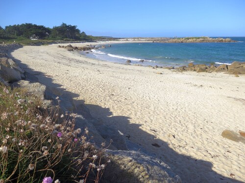 Maison d'architecte à la plage, 10 vélos, moutons, poules, jeux, paddles