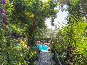 Outdoor pool - Spectacular 4 bedroom villa with private pool on the Amalfi Coast near Positano (Positano)