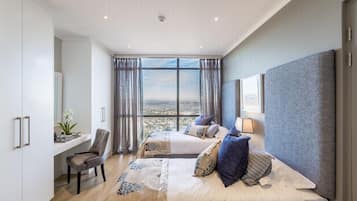 2 bedrooms, individually decorated, individually furnished