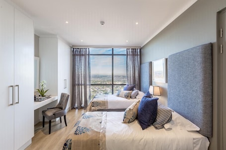 2 habitaciones, decoración personalizada y muebles diferentes