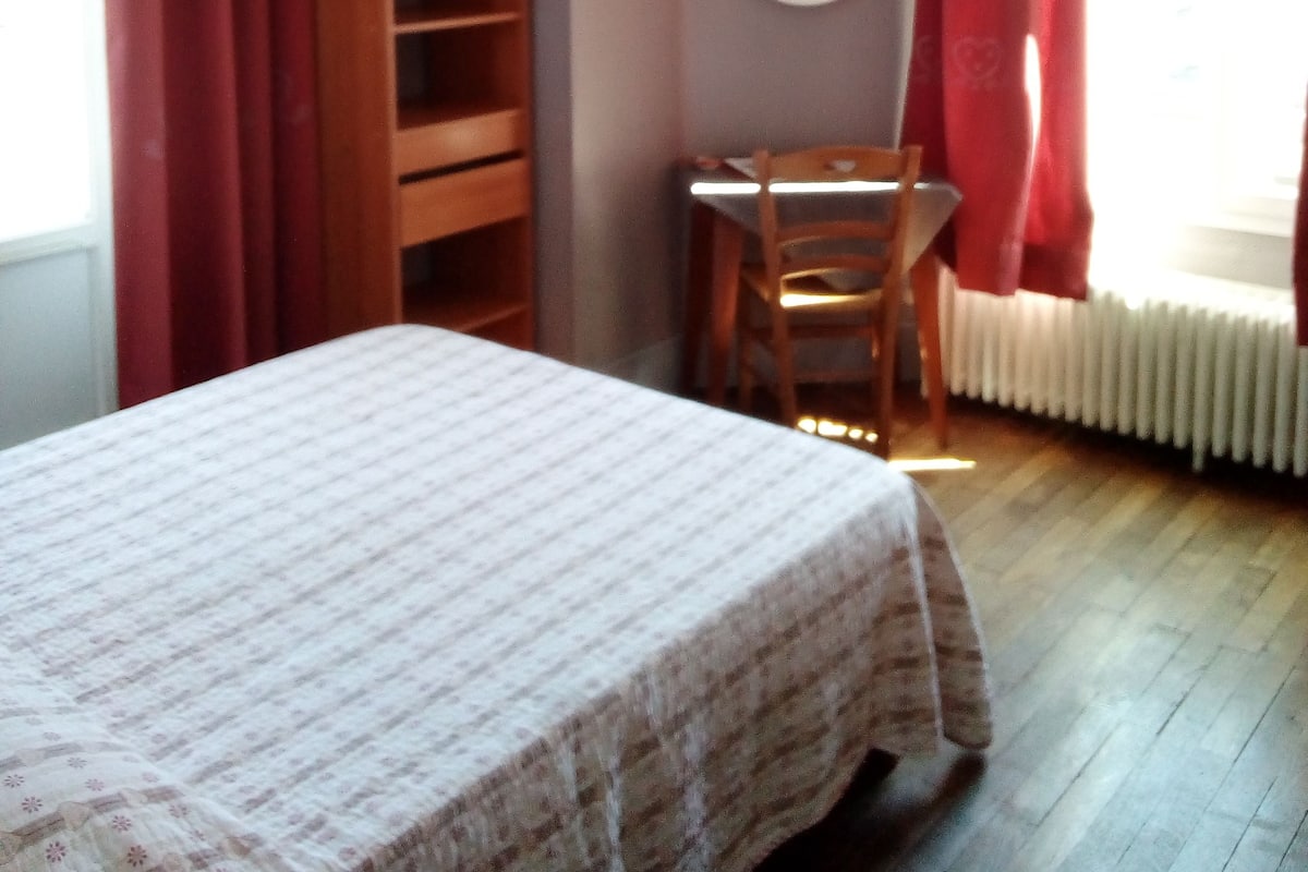 Individually decorated, individually furnished, iron/ironing board