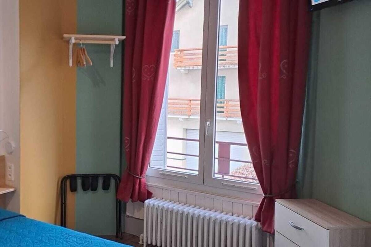 Individually decorated, individually furnished, iron/ironing board