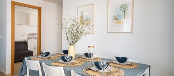 Moncofa Apartment for 8 A/C - Pool Access Seaside