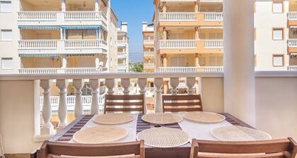 Moncofa Apartment for 8 A/C - Pool Access Seaside