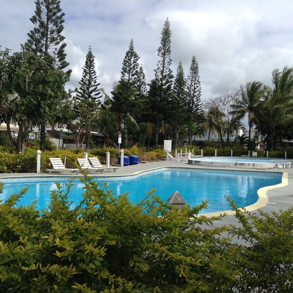 Alberca al aire libre 