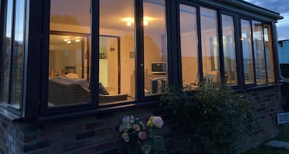 Seabourne - Bungalow de 4 dormitorios en la playa con un hermoso jardín en South Beach, Heacham