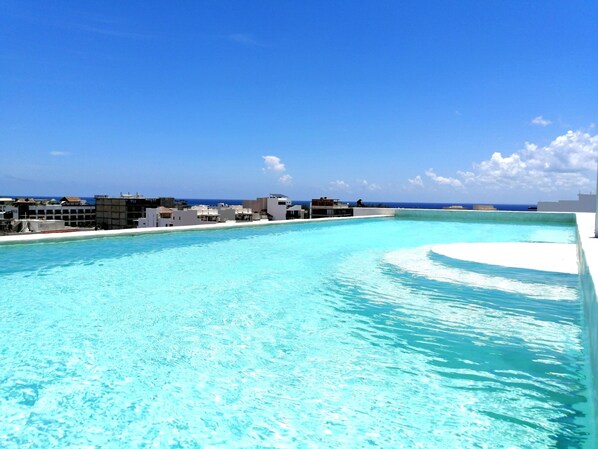 Alberca al aire libre 