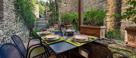 Restauration en plein air