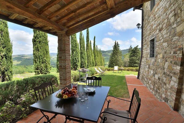 Restauration en plein air