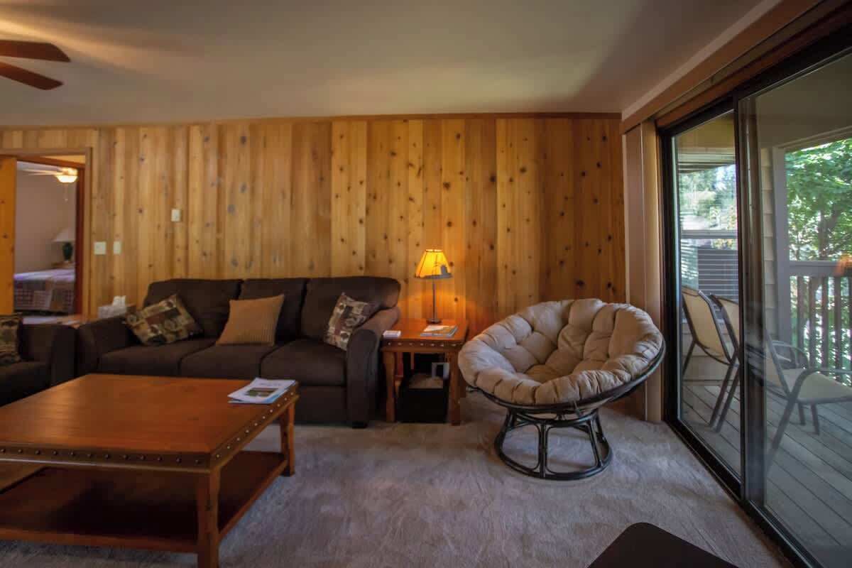 TV, fireplace, DVD player, video library