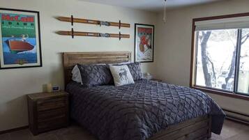 2 bedrooms, iron/ironing board, travel crib, WiFi