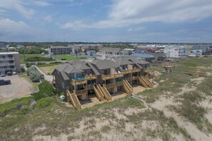 Exterior - 5186 - Casa del Sol 3, A cozy oceanfront 2-bedroom condo in Kill Devil Hills, NC (Kill Devil Hills)