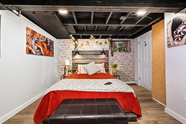 1 quarto, ferros/tábuas de passar roupa, Wi-Fi, roupa de cama