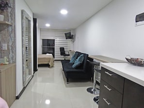 1 habitación, wifi y ropa de cama
