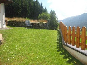 Outdoor dining - Chalet Sonnblick - Apartment III (Außerrotte)