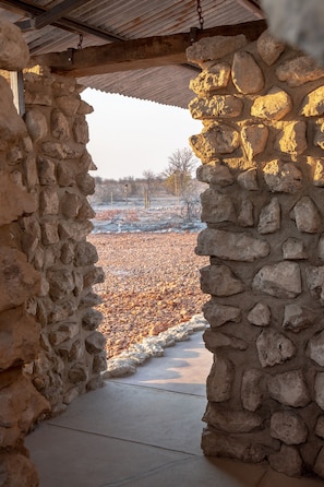 Individual Campsite | Bathroom | Shower, toilet paper - Etosha Trading Post (Okaukuejo)