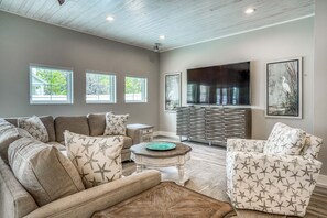 Smart TV, music library, video library