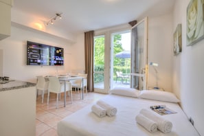 1 Schlafzimmer, Bügeleisen/Bügelbrett, kostenloses WLAN, Bettwäsche