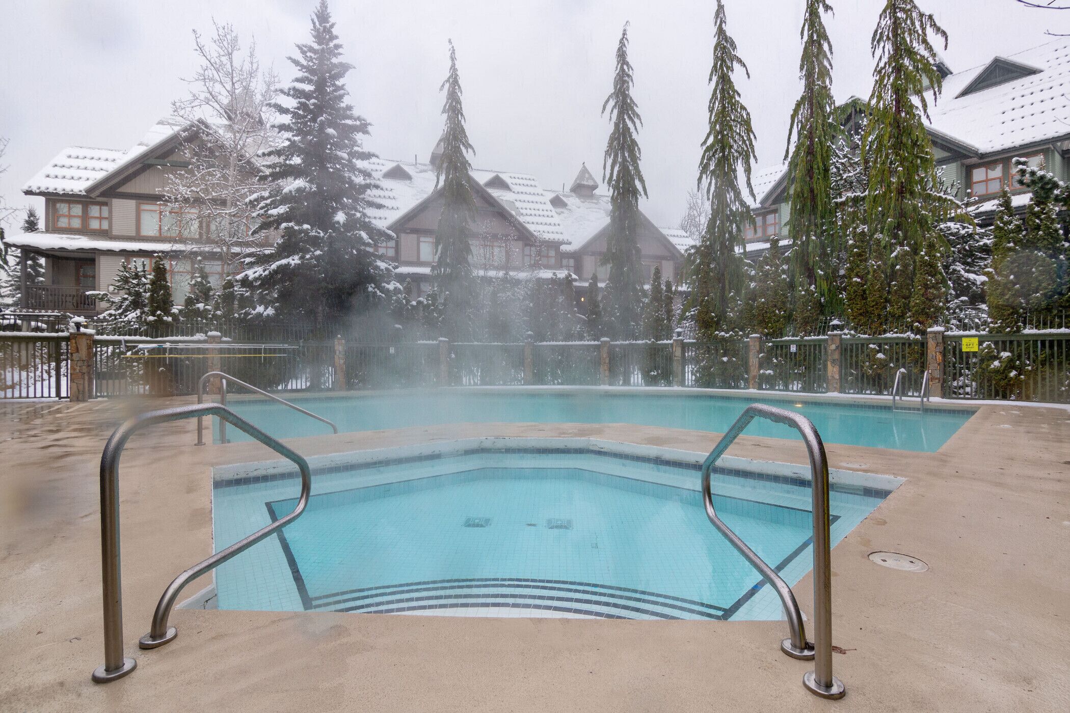 Piscine chauffée