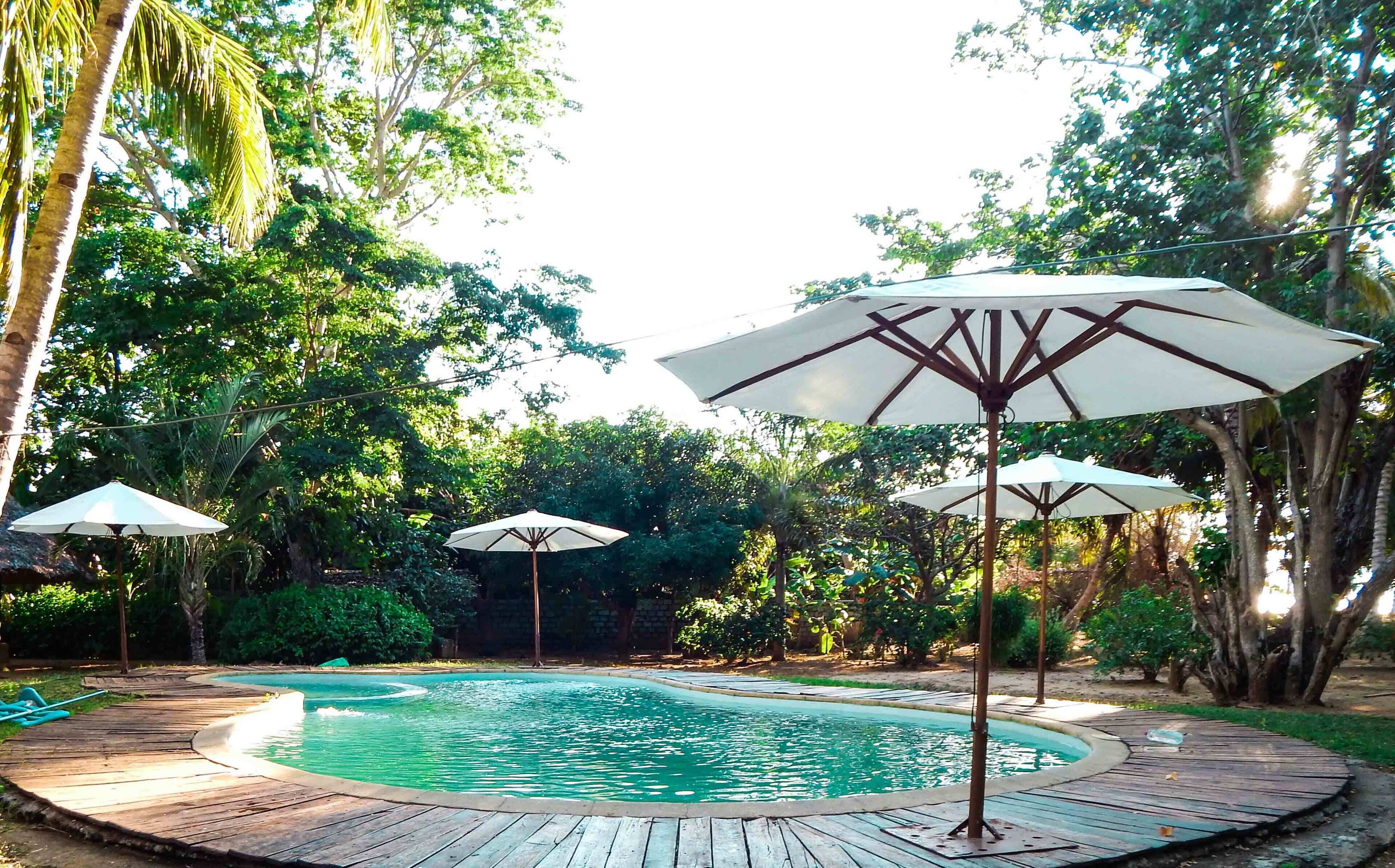 Alberca al aire libre 