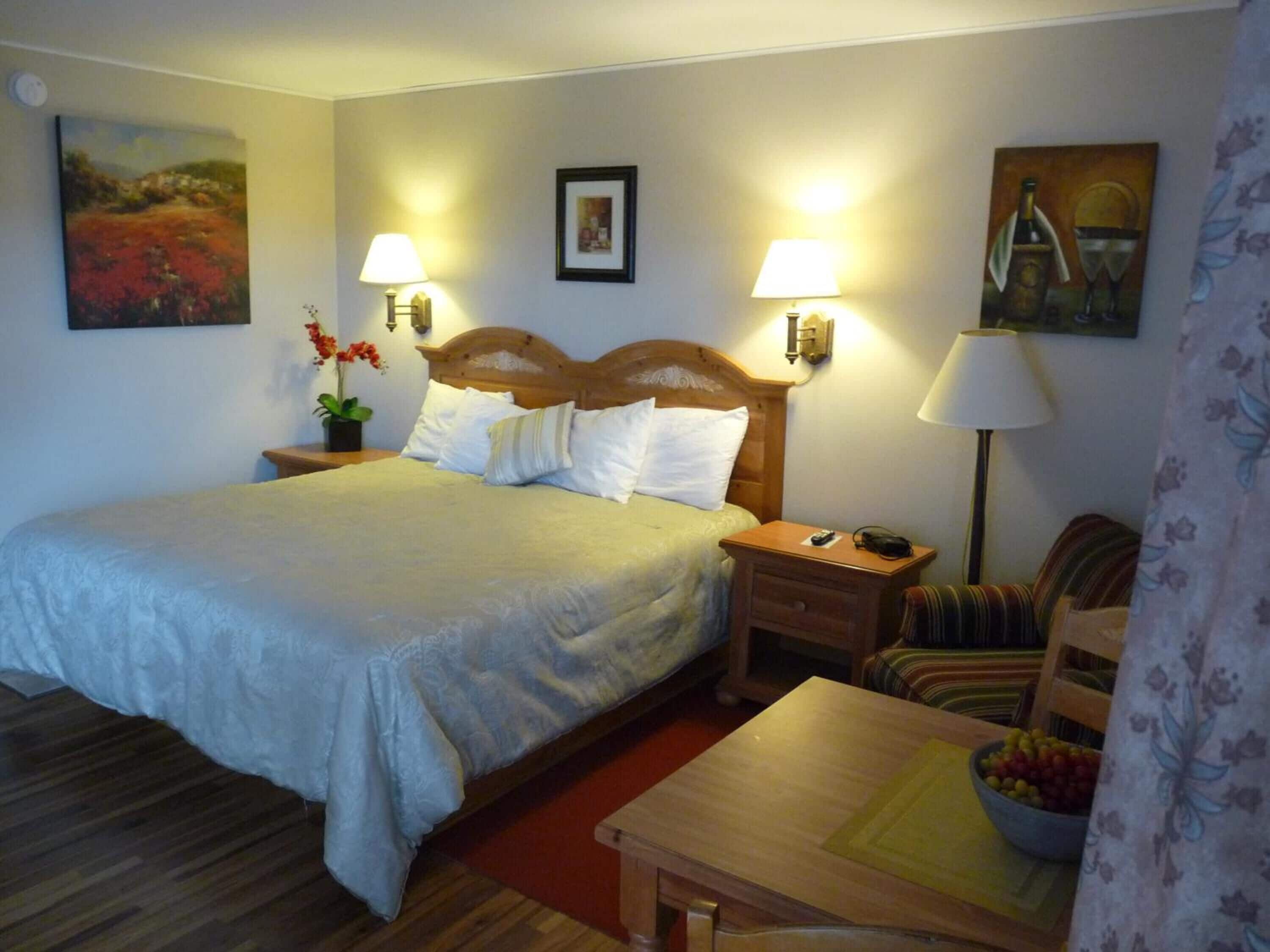 Hypo-allergenic bedding, individually decorated, individually furnished