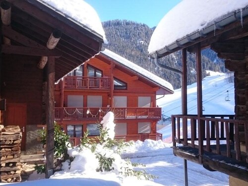 Appartement cosy 4 pers. au pied des pistes avec terrasse - Arêches-Beaufort