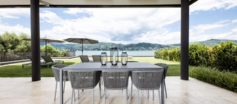 Villa am Wörthersee with private dock