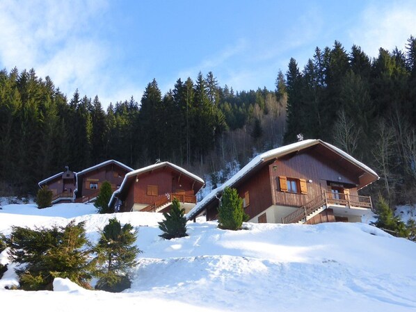 Exterior - Cozy duplex 33m² in Arêches-Beaufort, 4 pers., ski-in/ski-out, pets allowed, parking (Arêches-Beaufort)