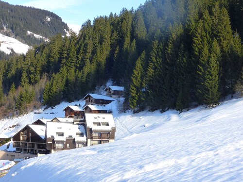 Lovely Studio for 2/4 pers, 200m from slopes, south balcony, pets allowed