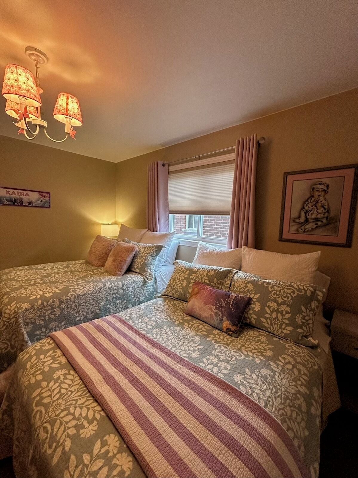 2 bedrooms, desk, iron/ironing board, free WiFi