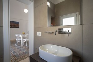 淋浴设施、吹风机、坐浴桶、毛巾