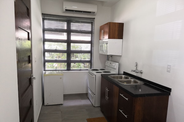 Apartment, 2 Bedrooms (4 Guests) | Private kitchen | Fridge, microwave, electric kettle