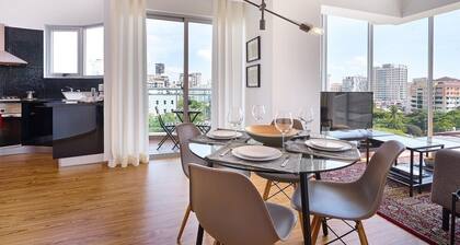 UPSCALE 1BR, near BLUE MALL | ROOFTOP| YellowKey