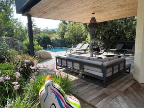 Terrace/patio - New villa 185m2 located close to beaches, port and city center (Porto-Vecchio)