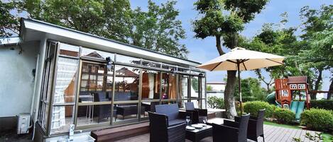 Servei de restauració a l'aire lliure