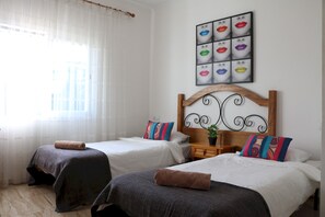 6 chambres, fer et planche à repasser, Wi-Fi gratuit, draps fournis