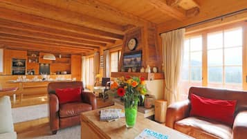 TV, caminetto, lettore DVD