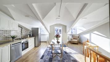 Penthouse Apartment with Terrace | Living area