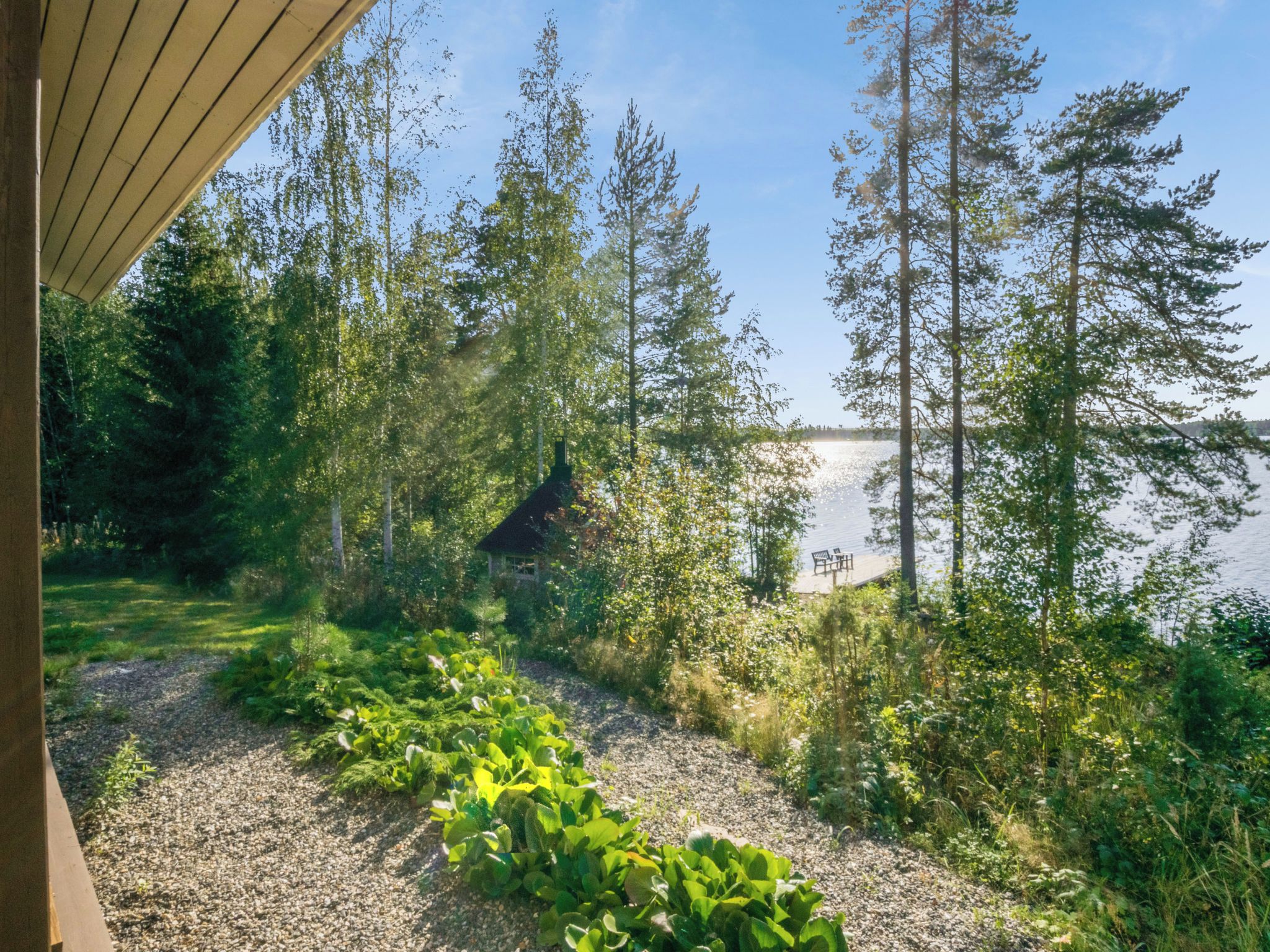 Overnattingsstedets uteområder