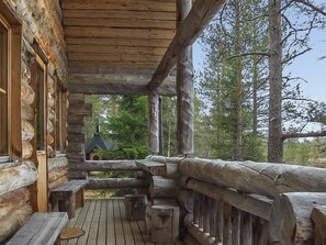 Terrace/patio - Honkapirtti, vuotunki by Interhome (Kuusamo)