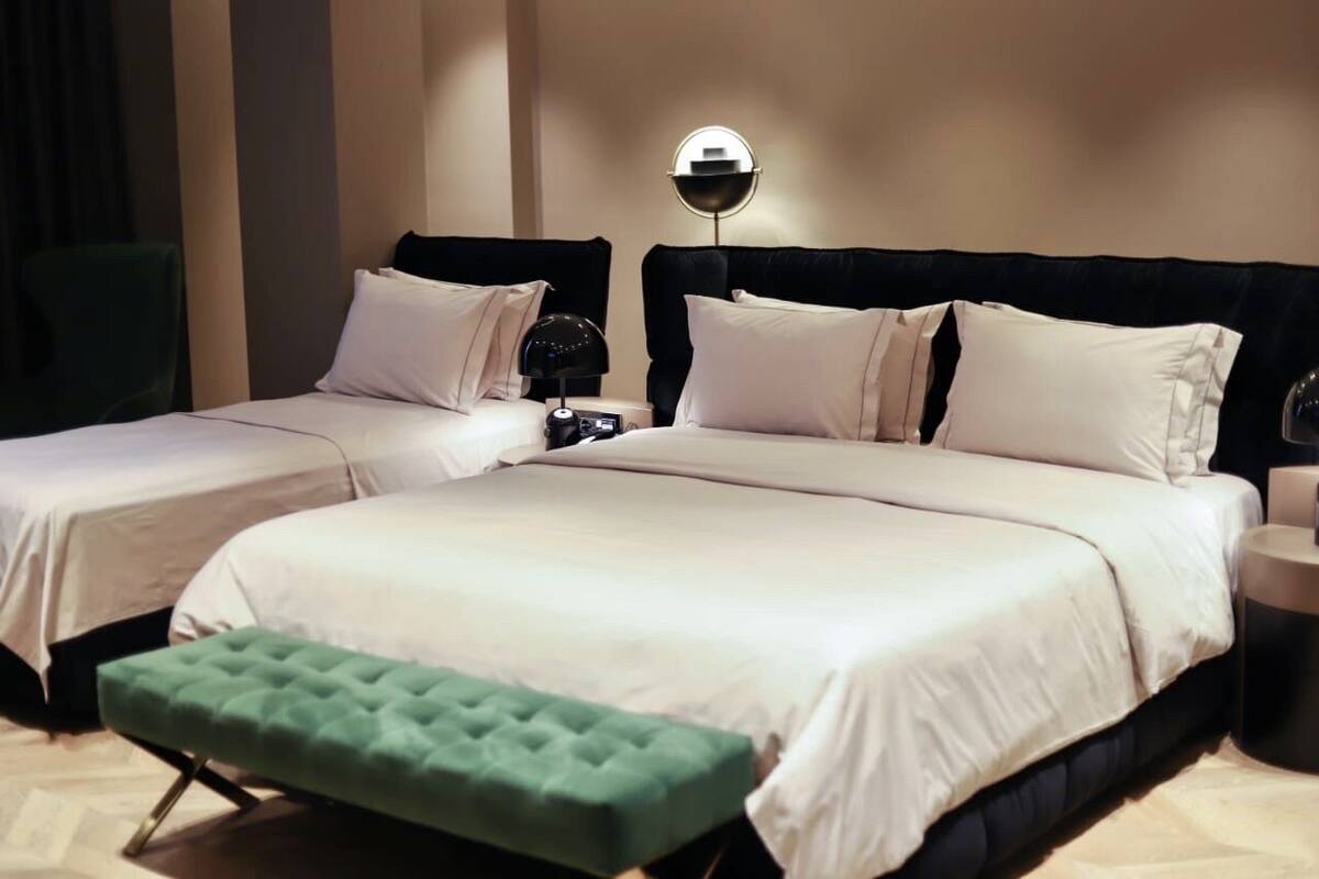 Deluxe Double Room | Premium bedding, minibar, in-room safe, desk