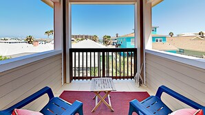 Balcony - Boats and Oars (Port Aransas)