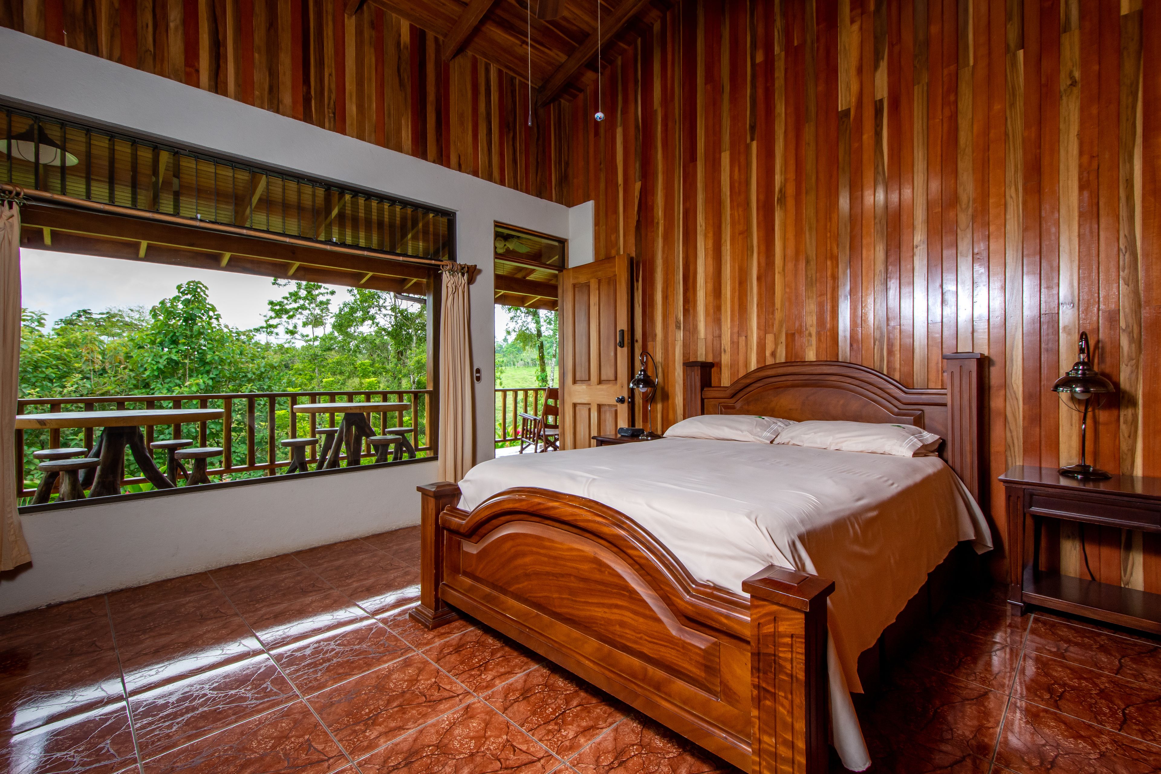 Deluxe-Haus, Mehrere Betten, Bergblick | Ausblick vom Zimmer