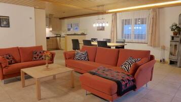 Télévision, cheminée, lecteur de DVD