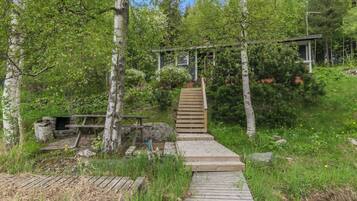Overnattingsstedets uteområder
