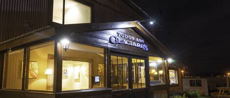 Fachada de la propiedad