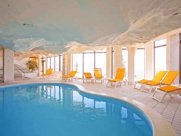 Piscine couverte, piscine chauffée