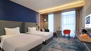 Standard Room, 2 Twin Beds | Soundproofing, bed sheets