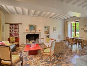 تلفزيون، مدفأة